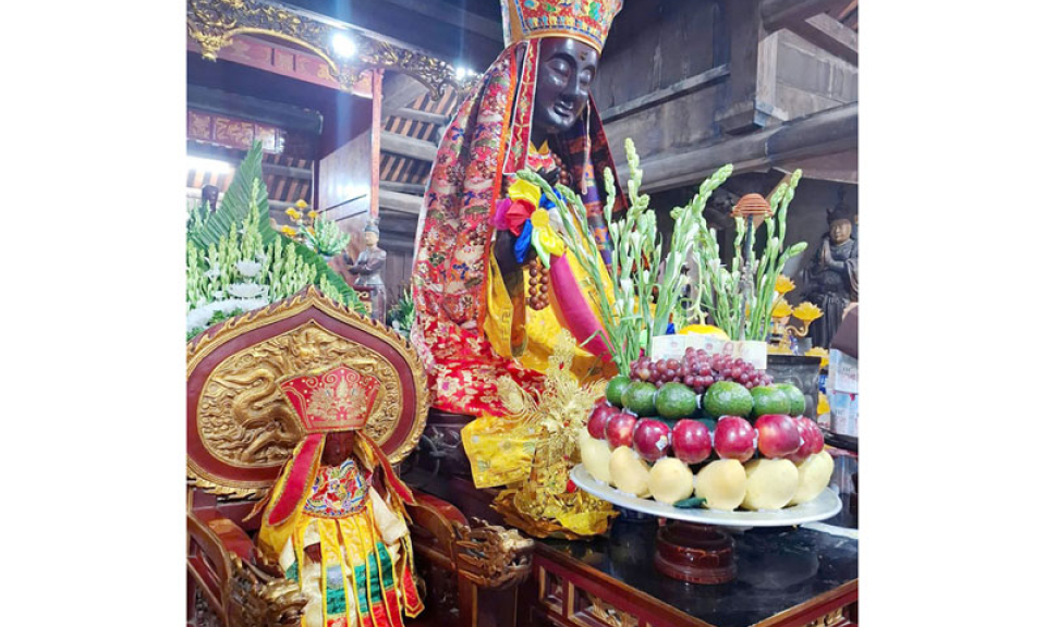 Vẻ đẹp tượng Phật Tứ Pháp vùng Dâu