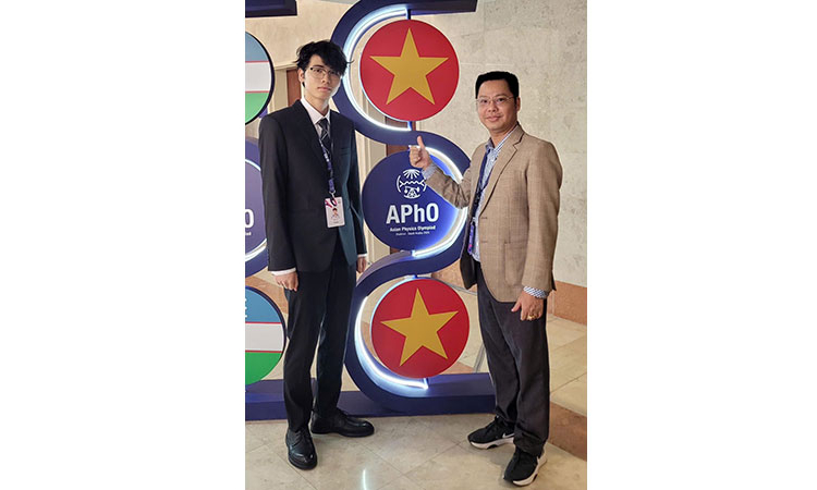 Nguyễn Công Vinh, Trường THPT Chuyên Bắc Ninh giành Huy chương Vàng Olympic Vật lý châu Á 2025