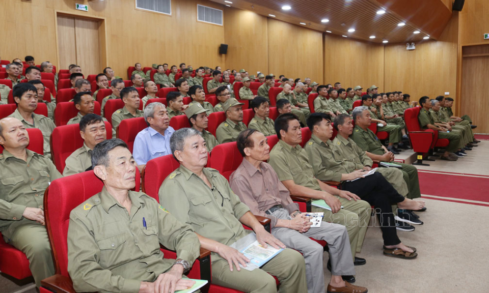 Khai giảng lớp bồi dưỡng nghiệp vụ cho lực lượng bảo vệ an ninh, trật tự ở cơ sở