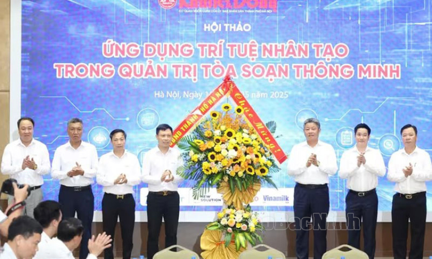 "Ứng dụng trí tuệ nhân tạo trong quản trị tòa soạn thông minh"