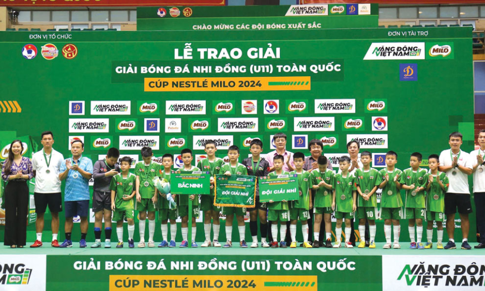 Bước tiến trong đào tạo bóng đá trẻ Bắc Ninh