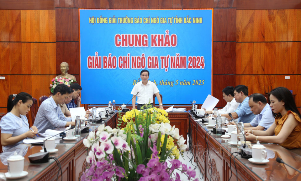 Thống nhất đề nghị trao giải báo chí Ngô Gia Tự cho 40 tác phẩm