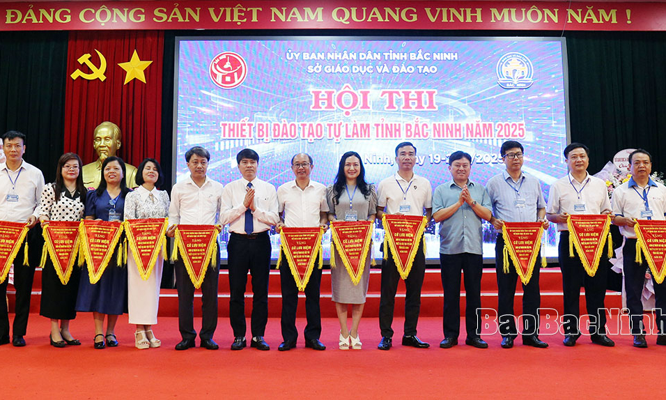 44 mô hình tham dự Hội thi thiết bị đào tạo tự làm cấp tỉnh năm 2025