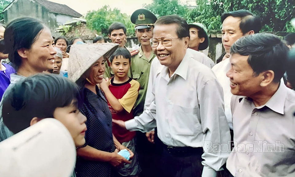 Chủ tịch nước Trần Đức Lương với chuyến công tác “đặc biệt” tại Bắc Ninh