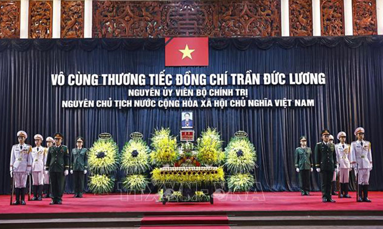 Lễ Quốc tang nguyên Chủ tịch nước Trần Đức Lương