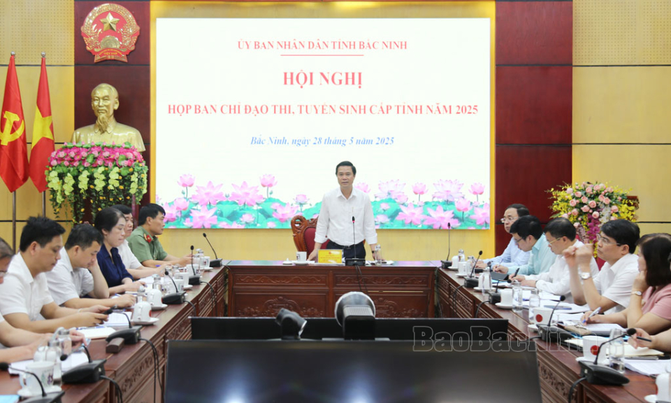 Xây dựng phương án bảo đảm an toàn cho các kỳ thi, tuyển sinh năm 2025