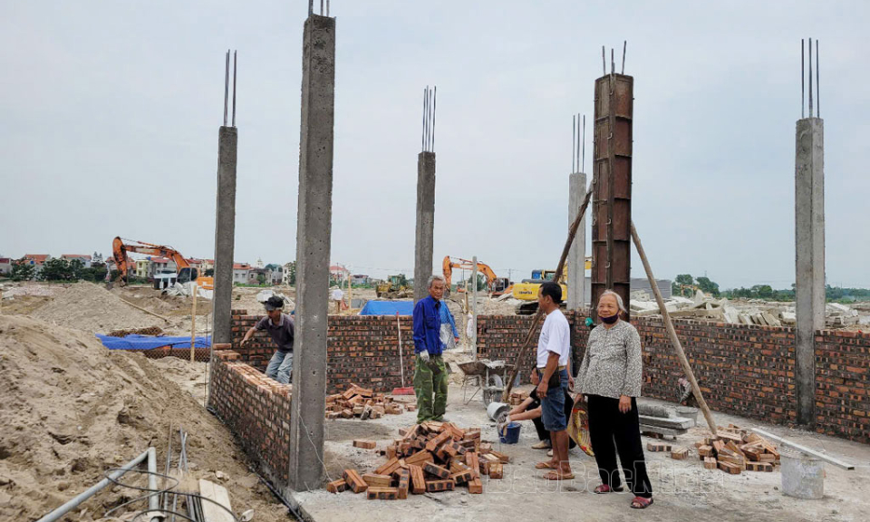 Nỗ lực tạo mặt bằng cho các hộ dân tái định cư