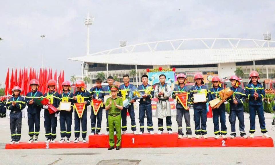 Chung kết Hội thi Thể thao nghiệp vụ chữa cháy và cứu nạn, cứu hộ (CNCH) toàn quốc năm 2025