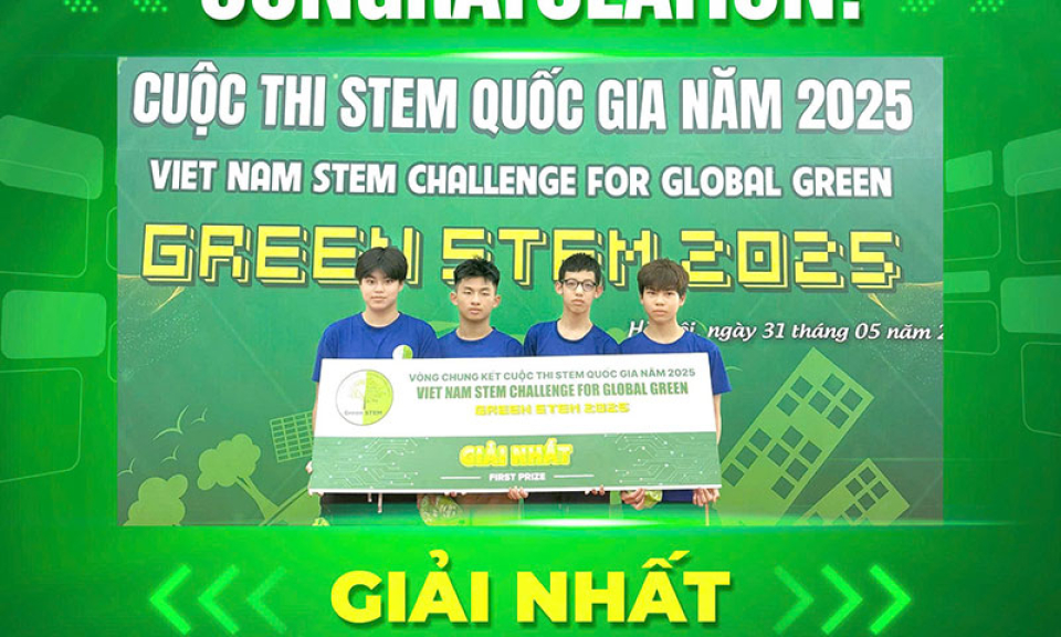 FPT School Bắc Ninh đạt giải cao tại cuộc thi STEM quốc gia năm 2025