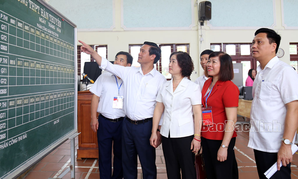 Không để xảy ra sự cố bất thường trong các kỳ thi