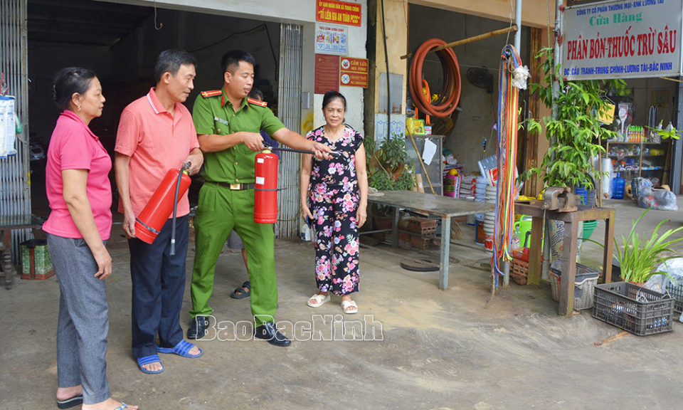 Bảo đảm an toàn phòng cháy, chữa cháy trong mùa nắng nóng đối với gia đình