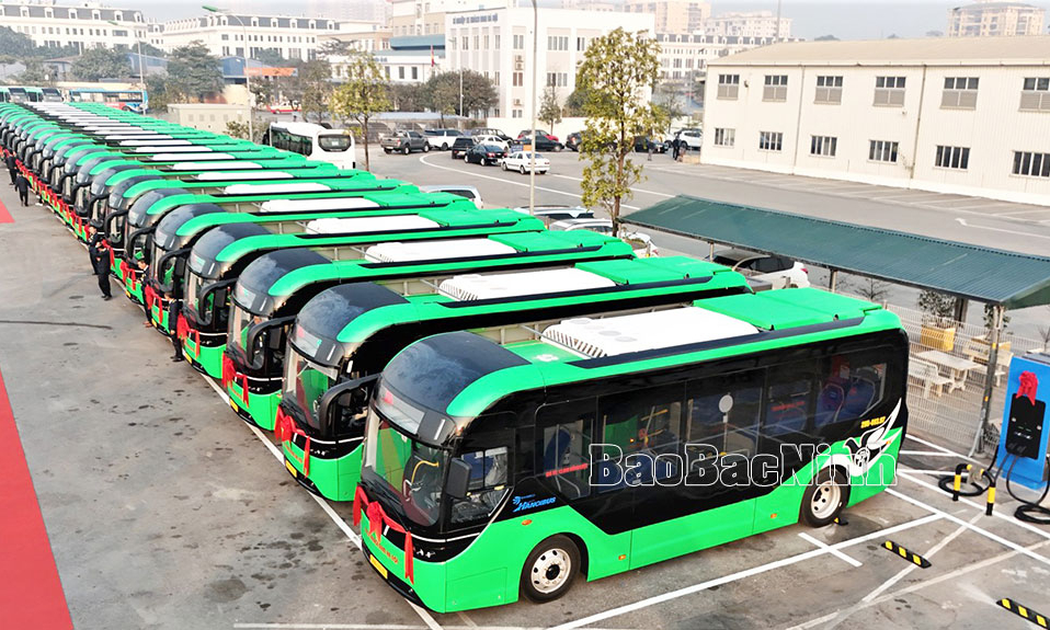 Sẵn sàng vận hành tuyến xe buýt Bắc Ninh-Bắc Giang