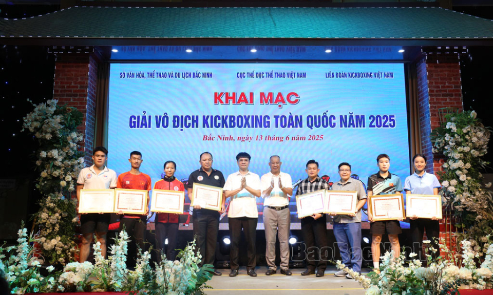 Khai mạc Giải vô địch Kickboxing toàn quốc năm 2025 tại Bắc Ninh