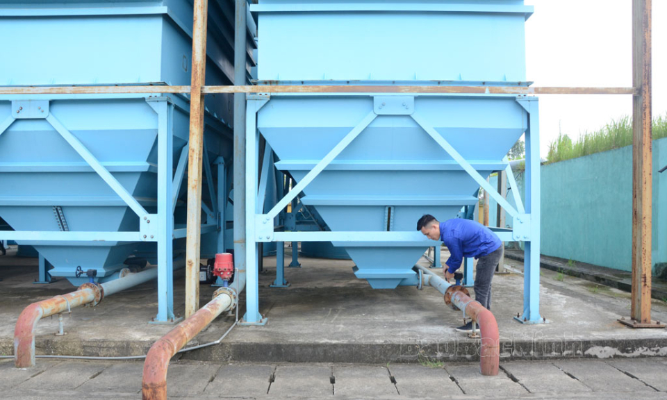Nước sạch  với người dân Hoàn Sơn