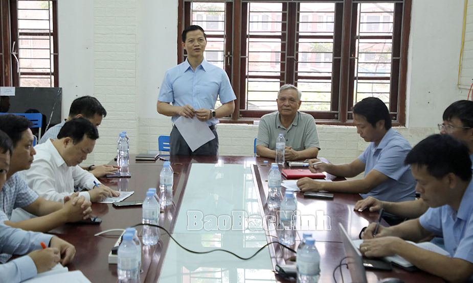 Chủ tịch UBND tỉnh Vương Quốc Tuấn làm việc với Trường Đại học Công nghệ Đông Á tại Bắc Ninh