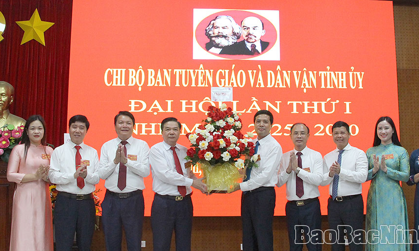Chi bộ Ban Tuyên giáo và Dân vận Tỉnh uỷ Đại hội lần thứ I, nhiệm kỳ 2025-2030