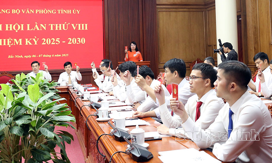 Tập trung tổ chức thực hiện  Đại hội Đảng bộ các cấp