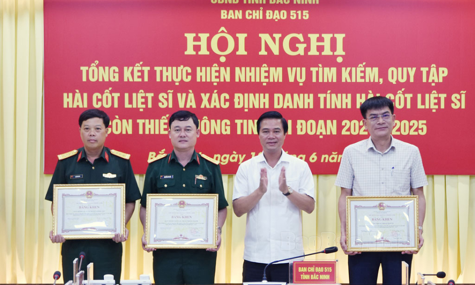 Tổng kết thực hiện tìm kiếm, quy tập và xác định danh tính hài cốt liệt sĩ