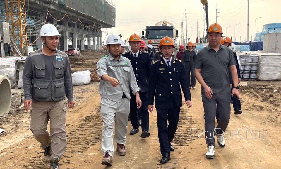 Chi cục Hải quan khu vực V quản lý hải quan 2 tỉnh Bắc Ninh, Thái Nguyên mới