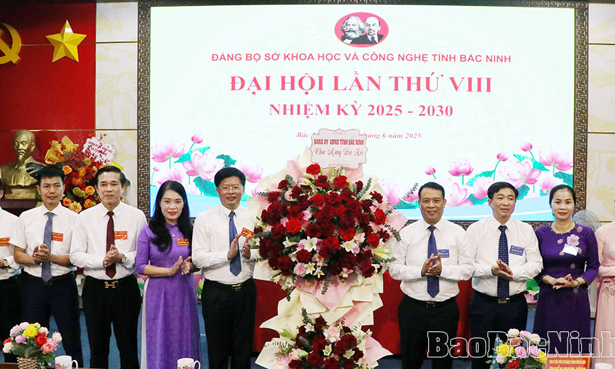 Đảng bộ Sở Khoa học và Công nghệ Đại hội lần thứ VIII
