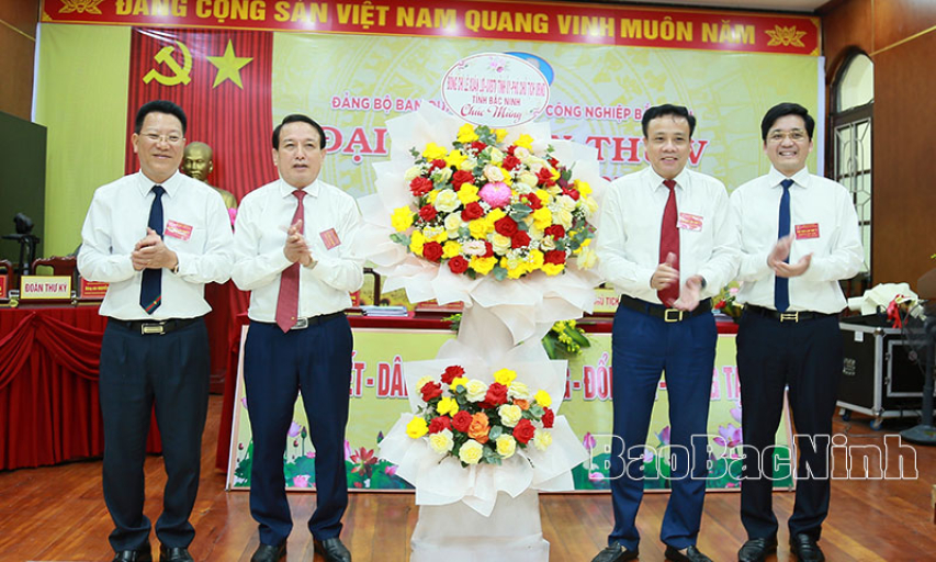 Đại hội Đảng bộ Ban Quản lý các Khu công nghiệp Bắc Ninh lần thứ V, nhiệm kỳ 2025 – 2030
