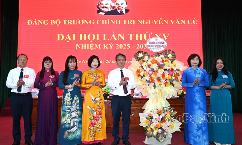Đại hội Đảng bộ Trường Chính trị Nguyễn Văn Cừ lần thứ XV