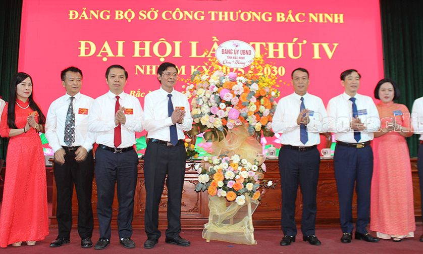 Đại hội Đảng bộ Sở Công Thương lần thứ IV, nhiệm kỳ 2025 - 2030