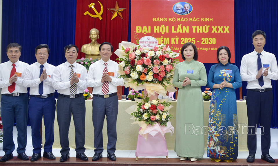 Đại hội Đảng bộ Báo Bắc Ninh lần thứ XXX