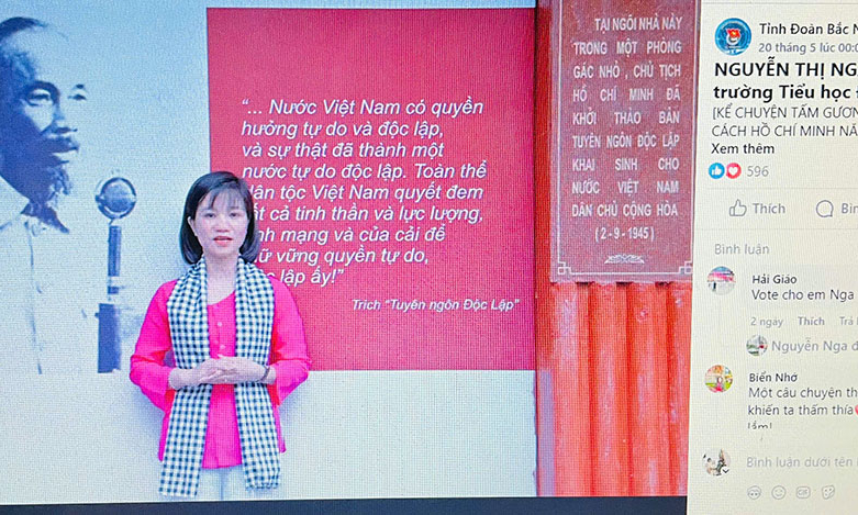 “Nhớ về Bác lòng ta trong sáng hơn”