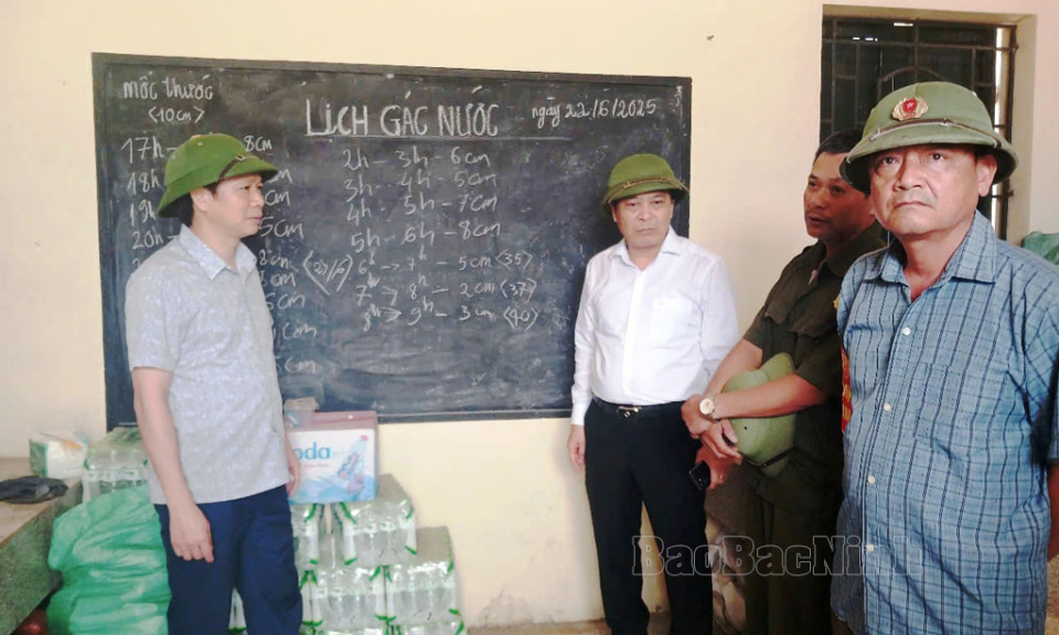 Chủ động ứng phó mưa lũ đầu vụ