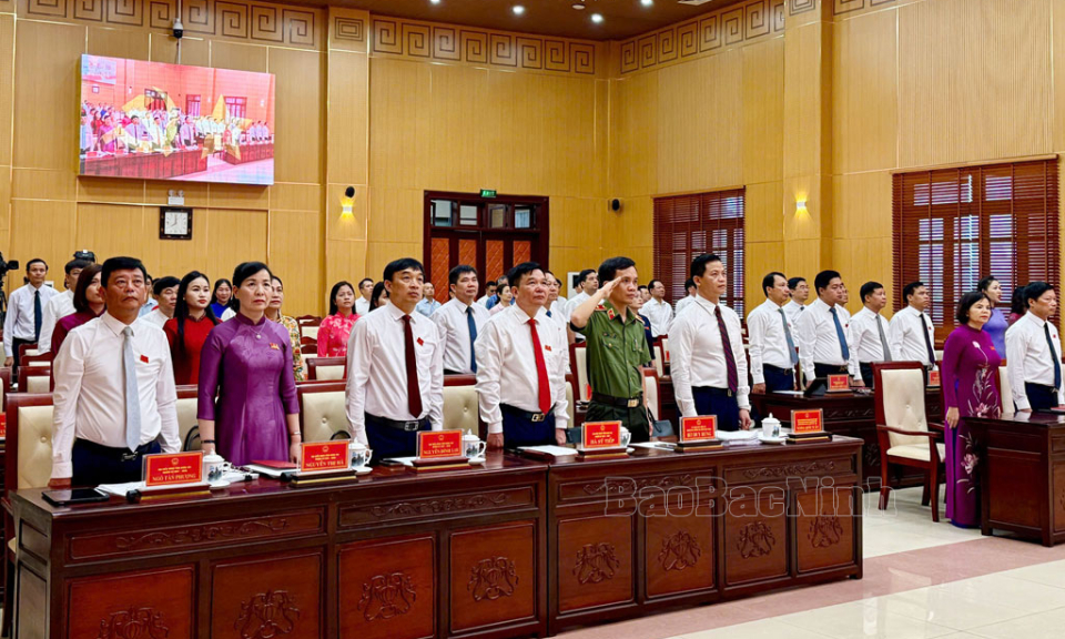 Khai mạc kỳ họp thứ 30 (thường lệ giữa năm 2025) HĐND tỉnh