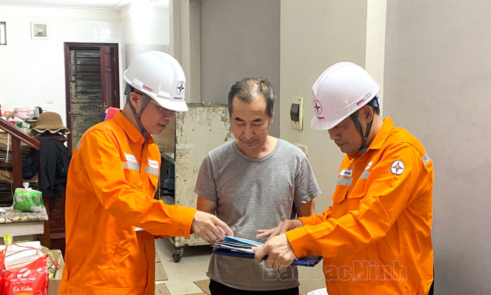 Chấm dứt hoạt động của các Điện lực và thành lập các Đội Quản lý điện lực khu vực trực thuộc Công ty Điện lực Bắc Ninh từ ngày 1-7