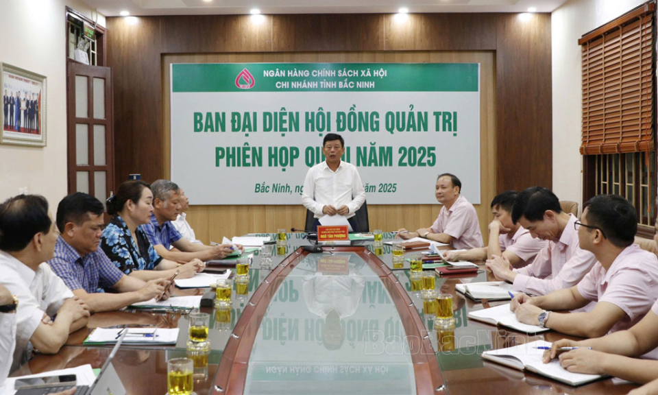 Tín dụng chính sách hoạt động hiệu quả theo mô hình chính quyền 2 cấp