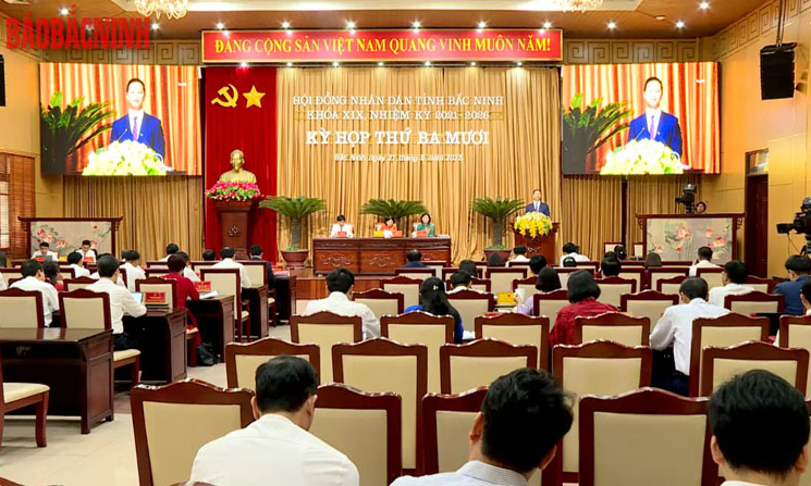 Kỳ họp thứ 30 (thường lệ giữa năm 2025) HĐND tỉnh