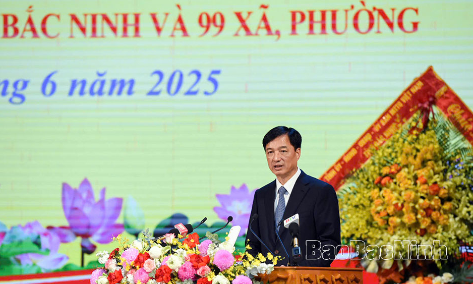 Quyết tâm thực hiện thắng lợi các mục tiêu phát triển, Bắc Ninh cùng cả nước bước vào kỷ nguyên mới - kỷ nguyên giàu mạnh, thịnh vượng của dân tộc (*)