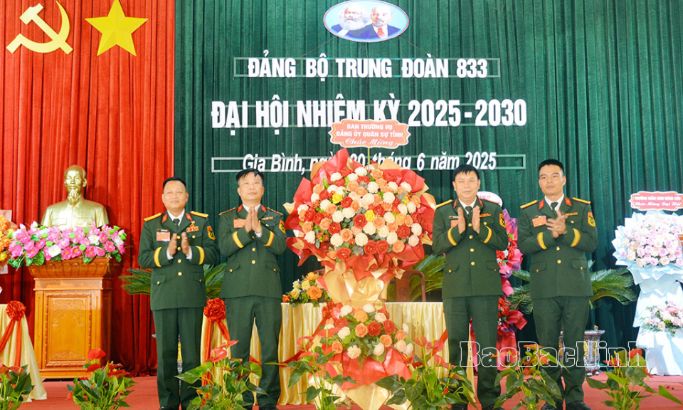 Đại hội Đảng bộ Trung đoàn 833