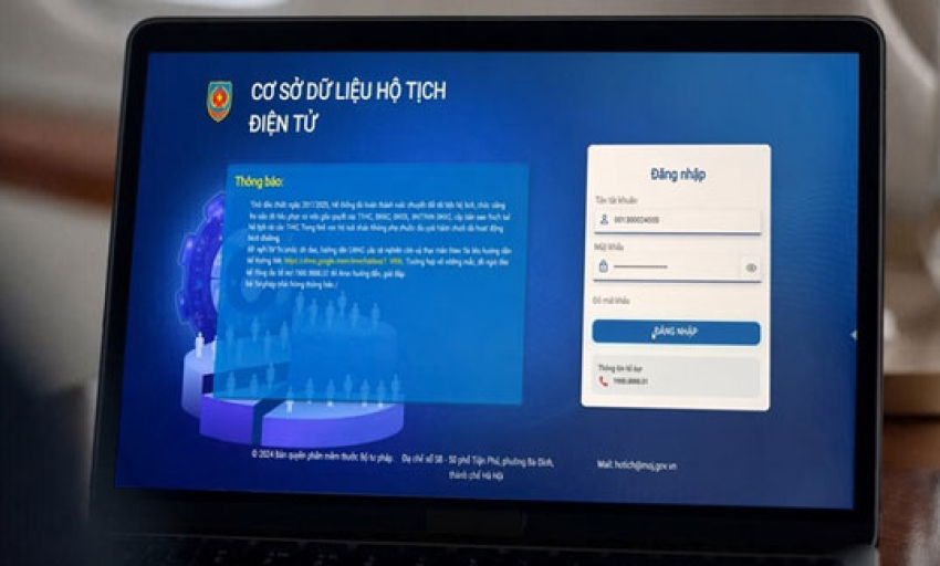 145 triệu dữ liệu được số ho&aacute; v&agrave; những con số ph&iacute;a sau hệ thống Hộ tịch điện tử