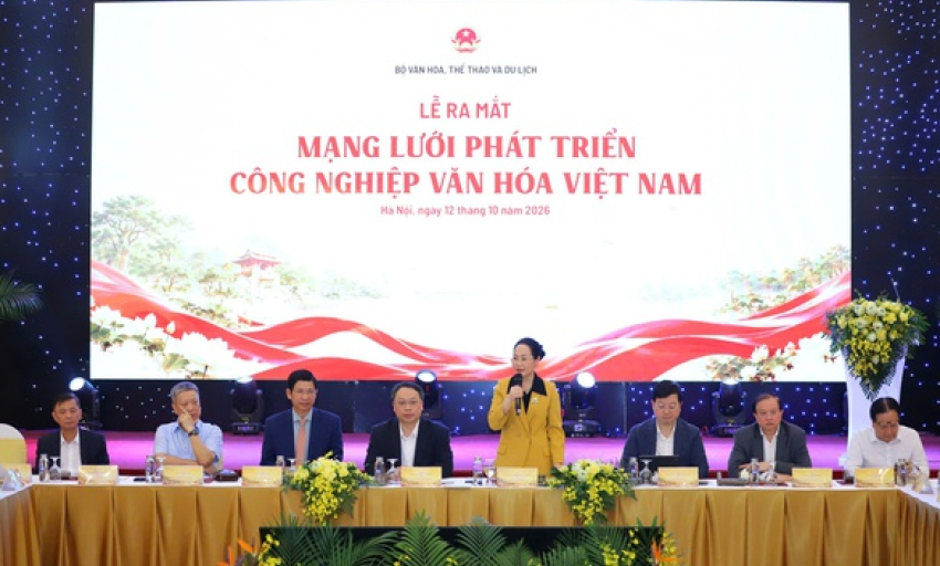 C&ocirc;ng bố Mạng lưới Ph&aacute;t triển C&ocirc;ng nghiệp văn h&oacute;a Việt Nam