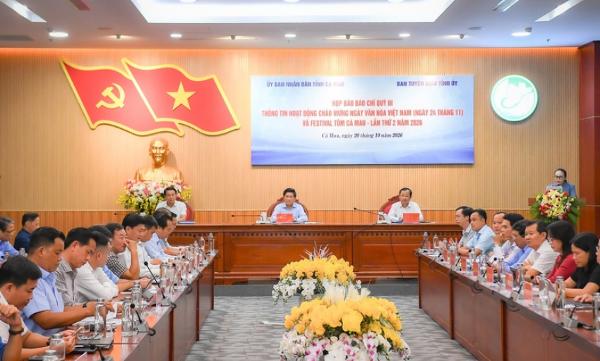 Festival T&ocirc;m C&agrave; Mau 2026: Quảng b&aacute; thương hiệu t&ocirc;m vươn tầm thế giới