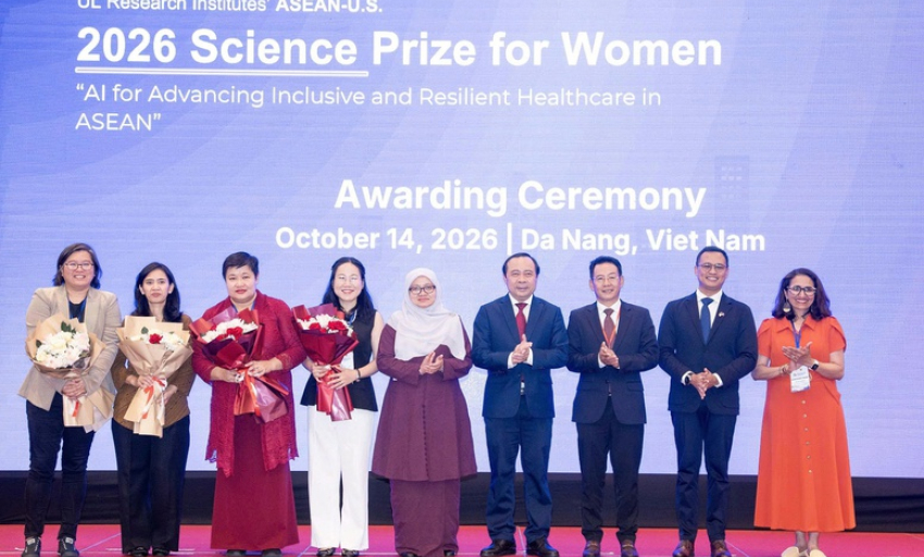 Nh&agrave; khoa học Việt Nam gi&agrave;nh Giải Nhất ASEAN-Hoa Kỳ d&agrave;nh cho Nữ giới năm 2026