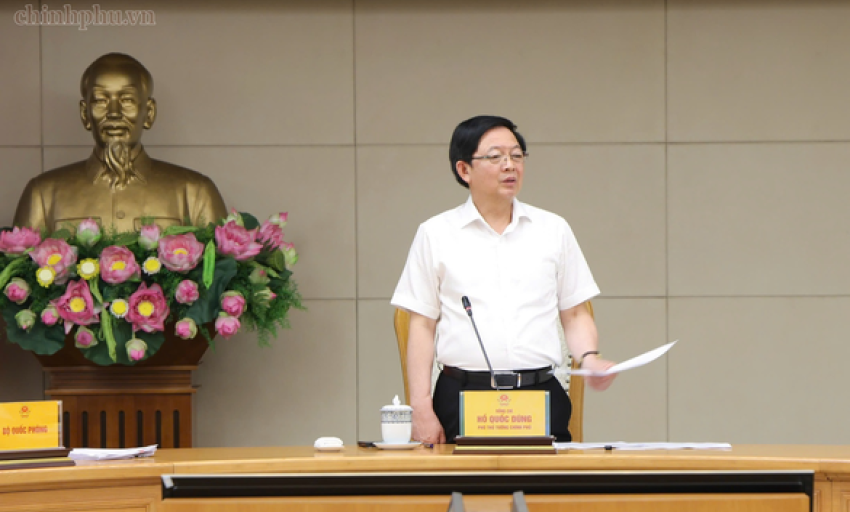 Ph&oacute; Thủ tướng Hồ Quốc Dũng: Quyết liệt đưa c&ocirc;ng nghệ chiến lược v&agrave;o thực tiễn