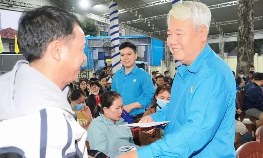 TPHCM chăm lo Tết cho c&ocirc;ng nh&acirc;n kh&oacute; khăn từ ng&agrave;y 15/11