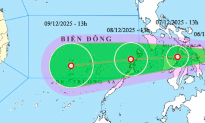 &Aacute;p thấp nhiệt đới giật cấp 8 sắp v&agrave;o Biển Đ&ocirc;ng