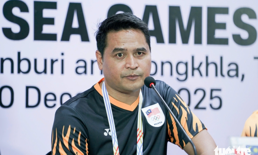 HLV U22 Malaysia: 'Việt Nam l&agrave; ứng cử vi&ecirc;n v&ocirc; địch SEA Games 33'