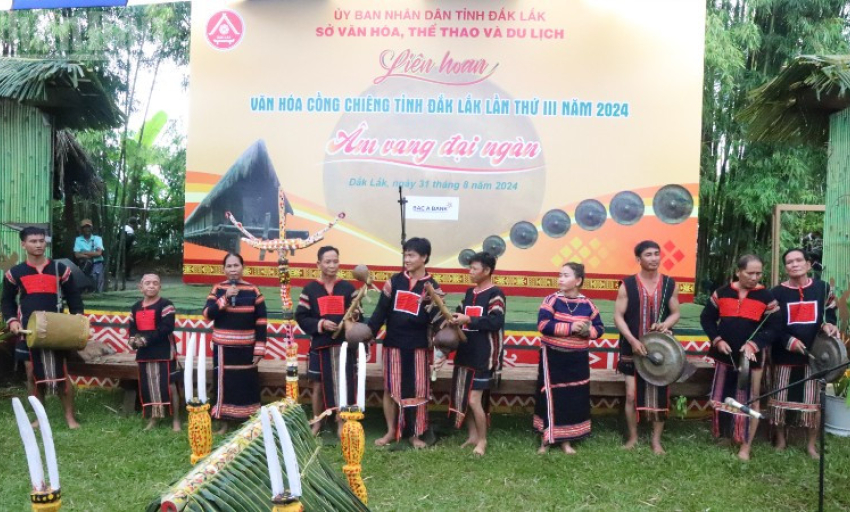 Hơn 800 nghệ nh&acirc;n, diễn vi&ecirc;n d&acirc;n gian tham gia Li&ecirc;n hoan Văn h&oacute;a cồng chi&ecirc;ng v&agrave; nhạc cụ truyền thống c&aacute;c d&acirc;n tộc tỉnh Đắk Lắk năm 2025