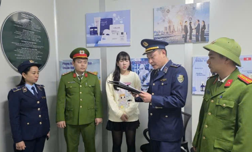 Quảng Ninh triệt ph&aacute; đường d&acirc;y sản xuất, bu&ocirc;n b&aacute;n mỹ phẩm giả quy m&ocirc; lớn