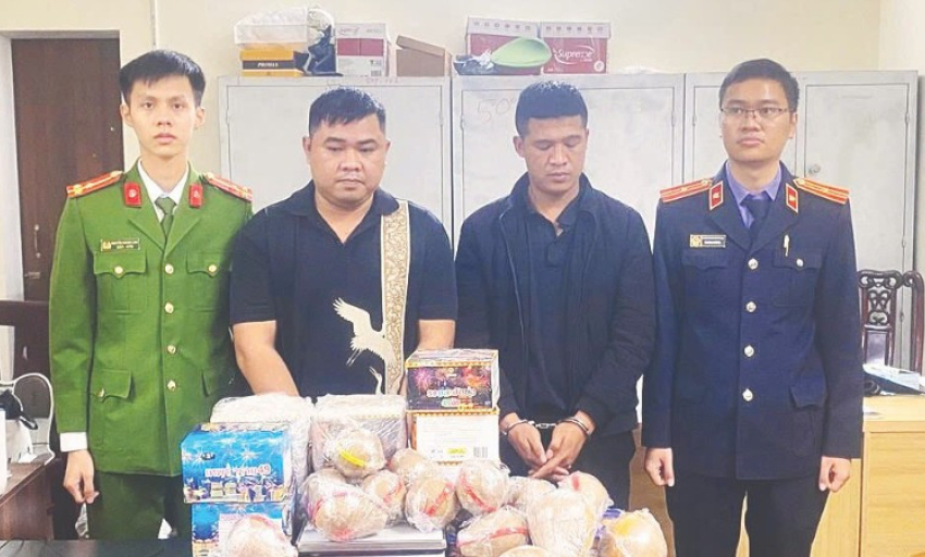 Trấn &aacute;p tội phạm bu&ocirc;n lậu ph&aacute;o nổ tr&aacute;i ph&eacute;p