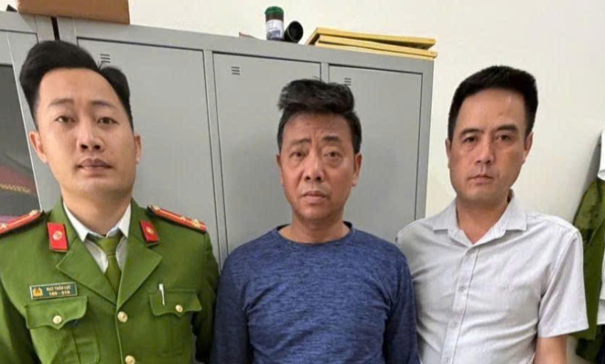 Công an phường Đa Mai vận động đối tượng trốn truy nã, can tội 