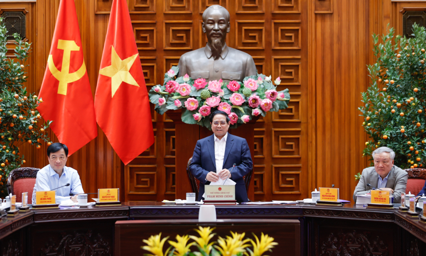 Thường trực Ch&iacute;nh phủ l&agrave;m việc với H&agrave; Nội về Quy hoạch tổng thể Thủ đ&ocirc; tầm nh&igrave;n 100 năm