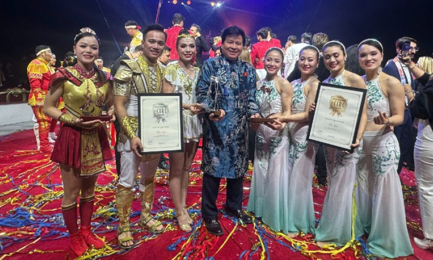 Xiếc Việt khẳng định dấu ấn với nhiều giải thưởng quốc tế